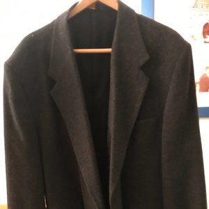 Grey winter sport's coat